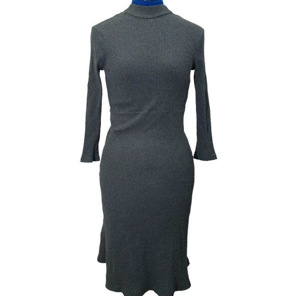Altar'd State Dresses & Skirts - Altar'd State Ribbed Neck Tie Sweater Dress